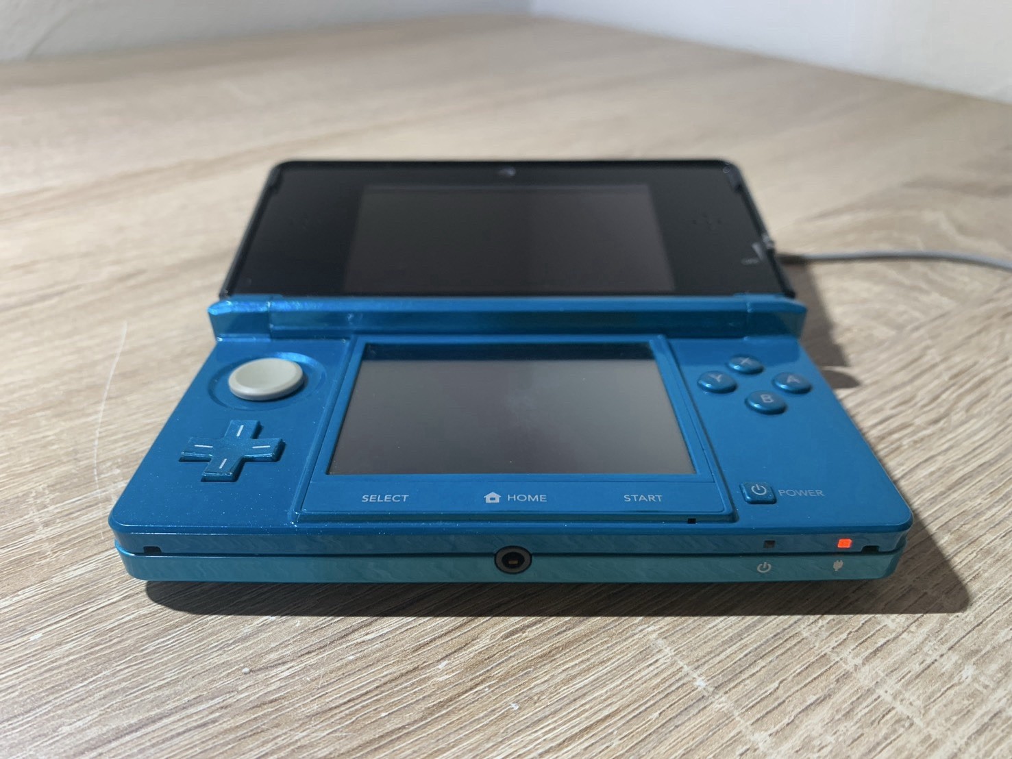 0823 Nintendo 3DS Aqua Blue Very Good TESTED