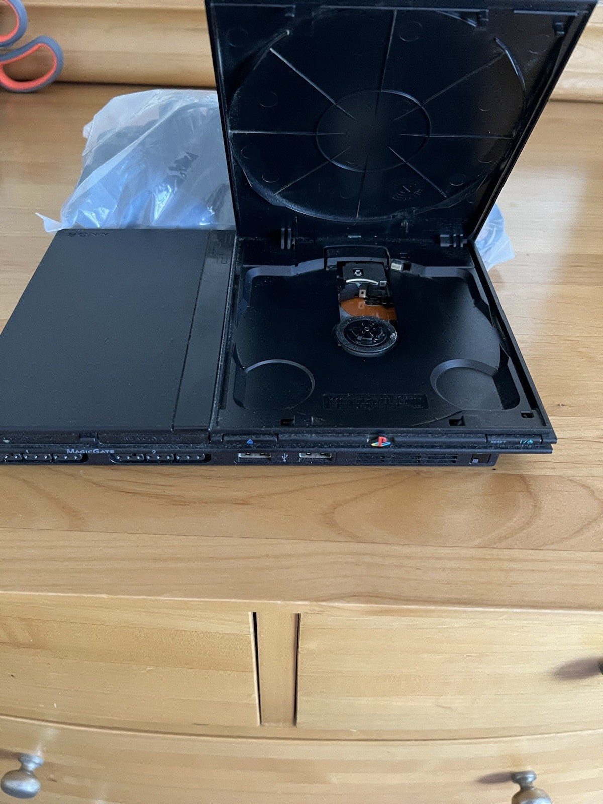 Sony PlayStation 2 Slim SCPH-70012 Black Console NTSC-U/C DVD Playback