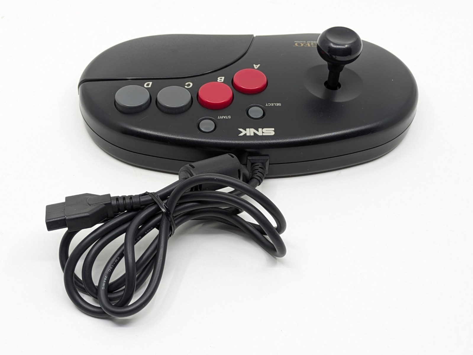 Neo Geo CD CD-T01 Console SNK w/ 2 Controller AC Adapter Tested Japan