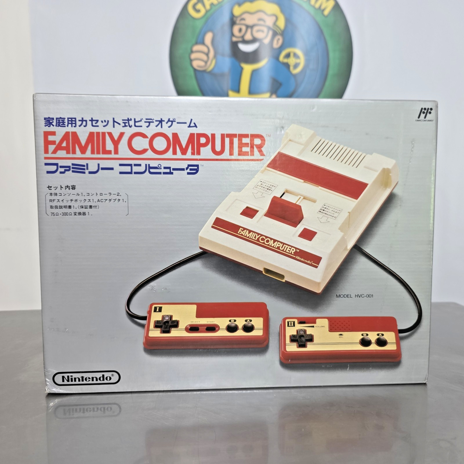 Famicom Nes NTSC J Japanese Nintendo 8 Bit Entertainment S + Mario Working