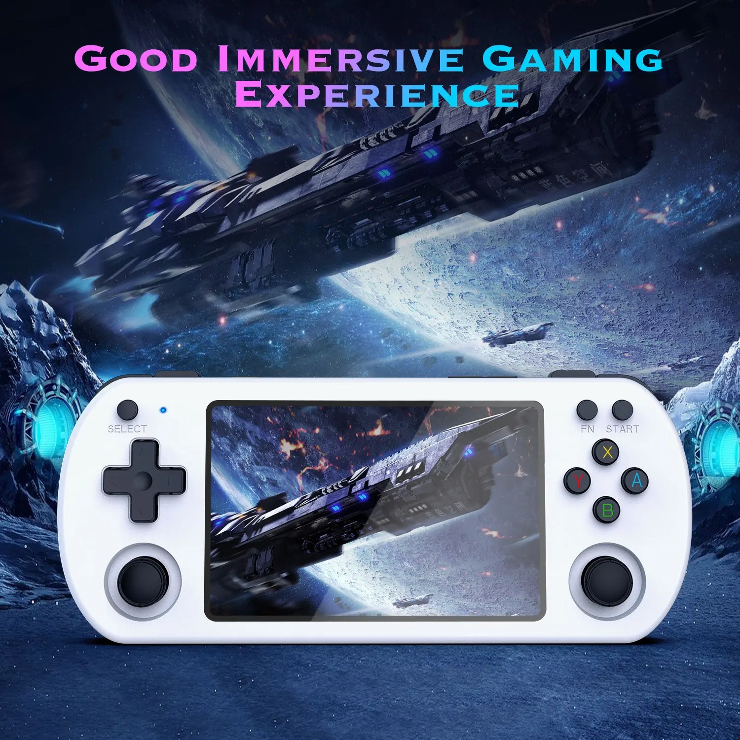 2026 New Upgraded U8 Retro Handheld Game Console, 128GB Mini Video Game