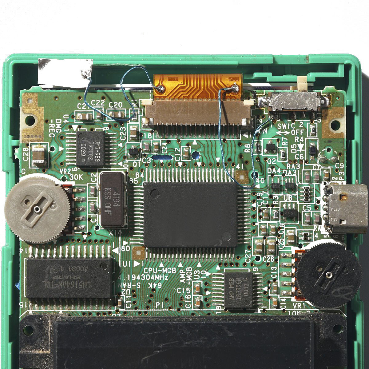 Funnyplaying GBP IPS Game Boy Pocket Backlight Mod No LED Hole