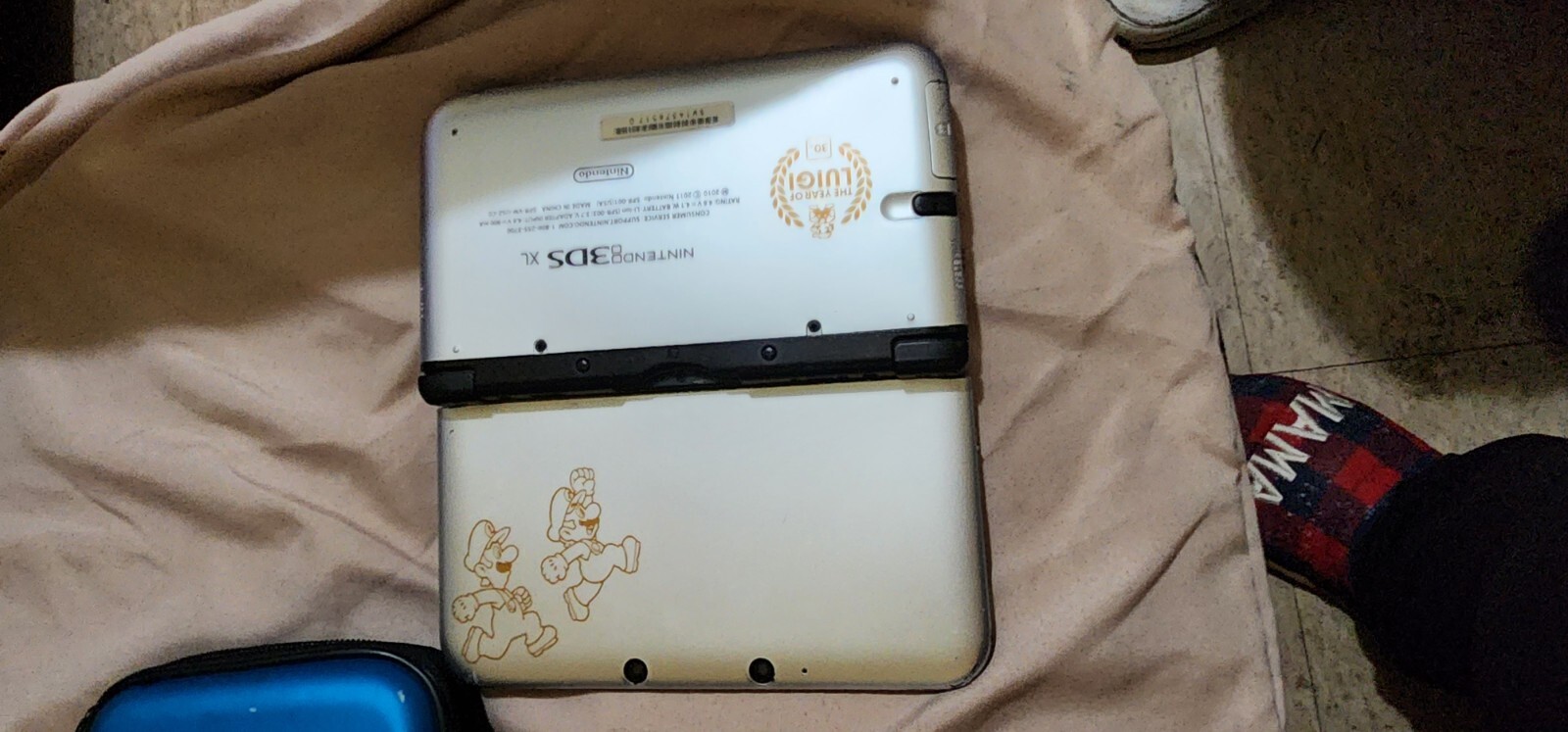 Nintendo 3DS XL Mario & Luigi Dream Team console 4GB Handheld System-with games