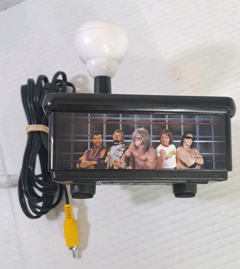 2018 WWE Wrestlemania Steel Cage Challenge Plug and Play TV Game Console WWF