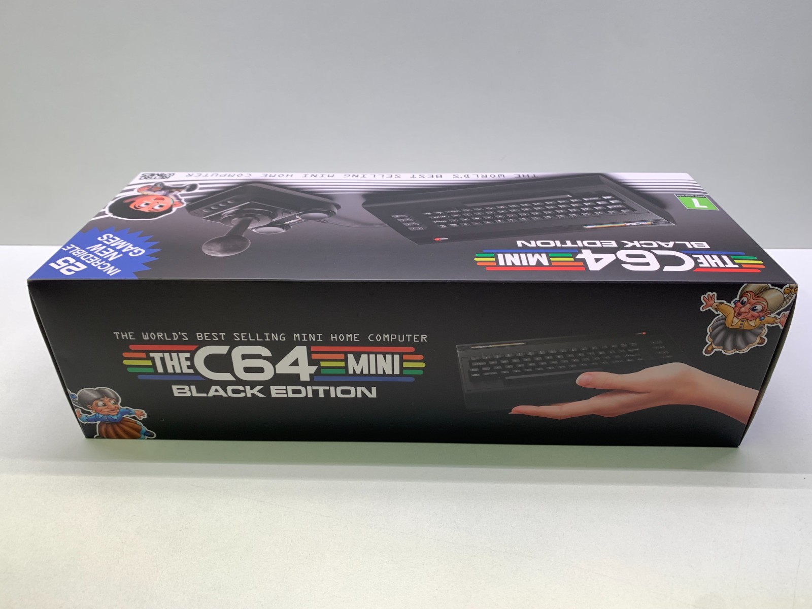 THE C64 MINI BLACK EDITION COMMODORE 64 CONSOLE – NEW SEALED NEW SEALED