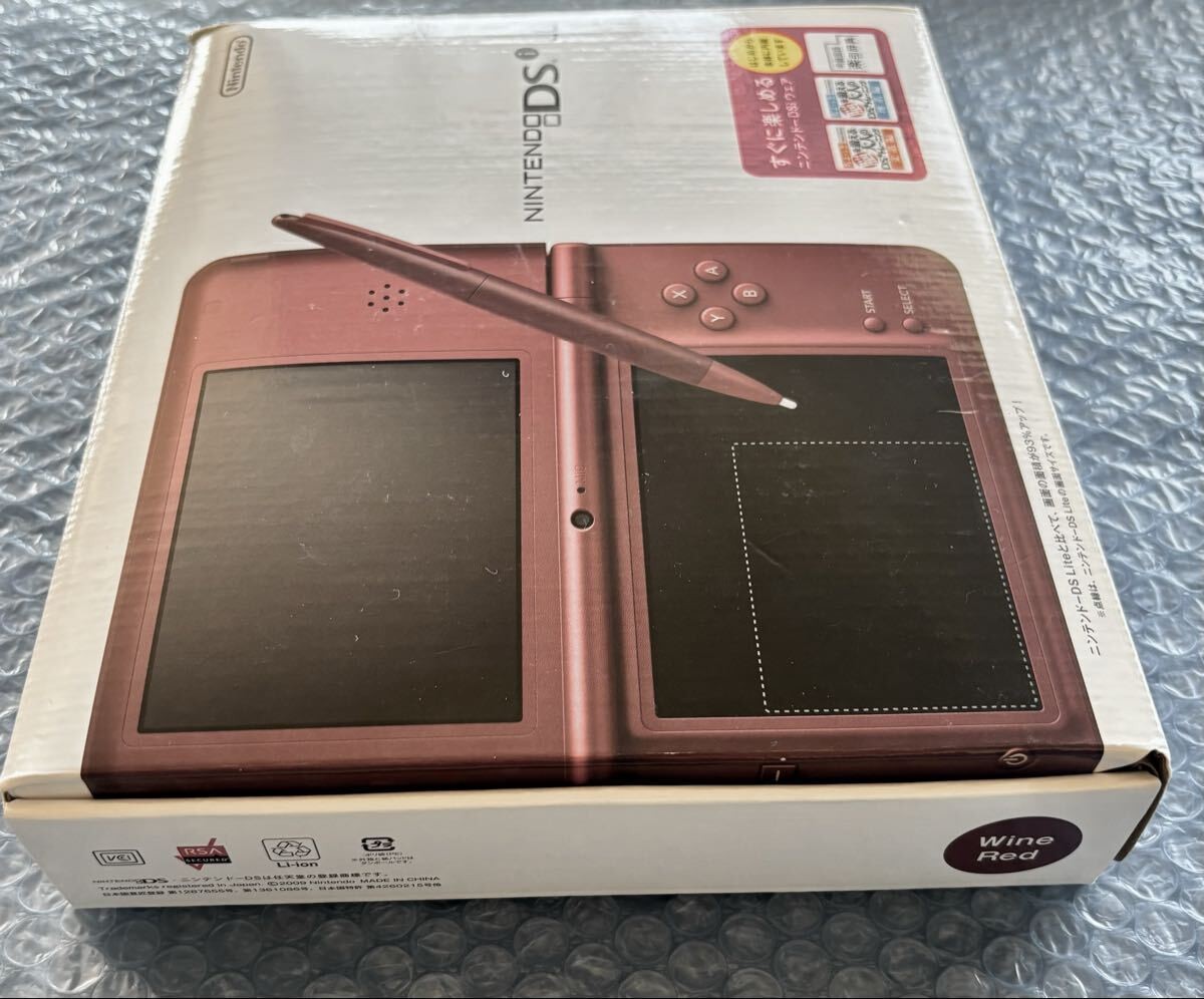 Nintendo DSi LL XL UTL-001 Wine Red Console Authentic Japan Tracking