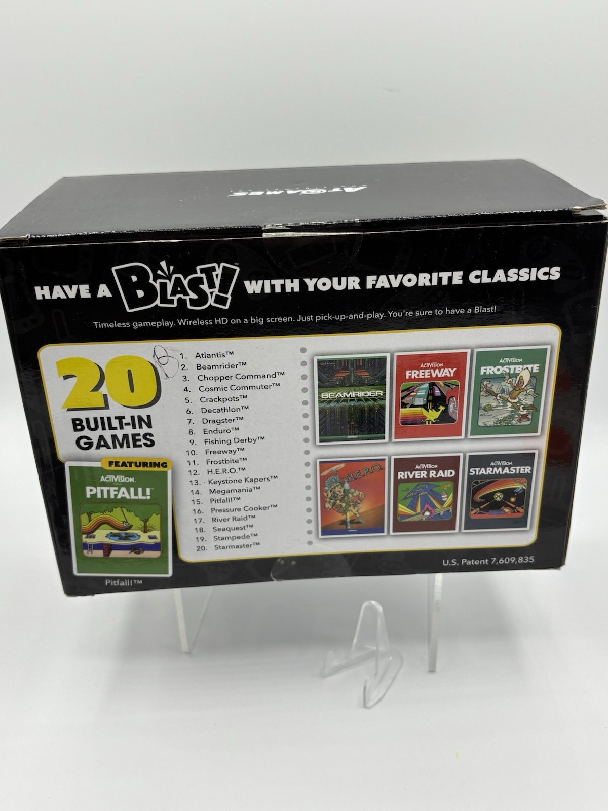 Activision Flashback Blast! Pitfall River Raid HDMI 20 Retro Games Tested_