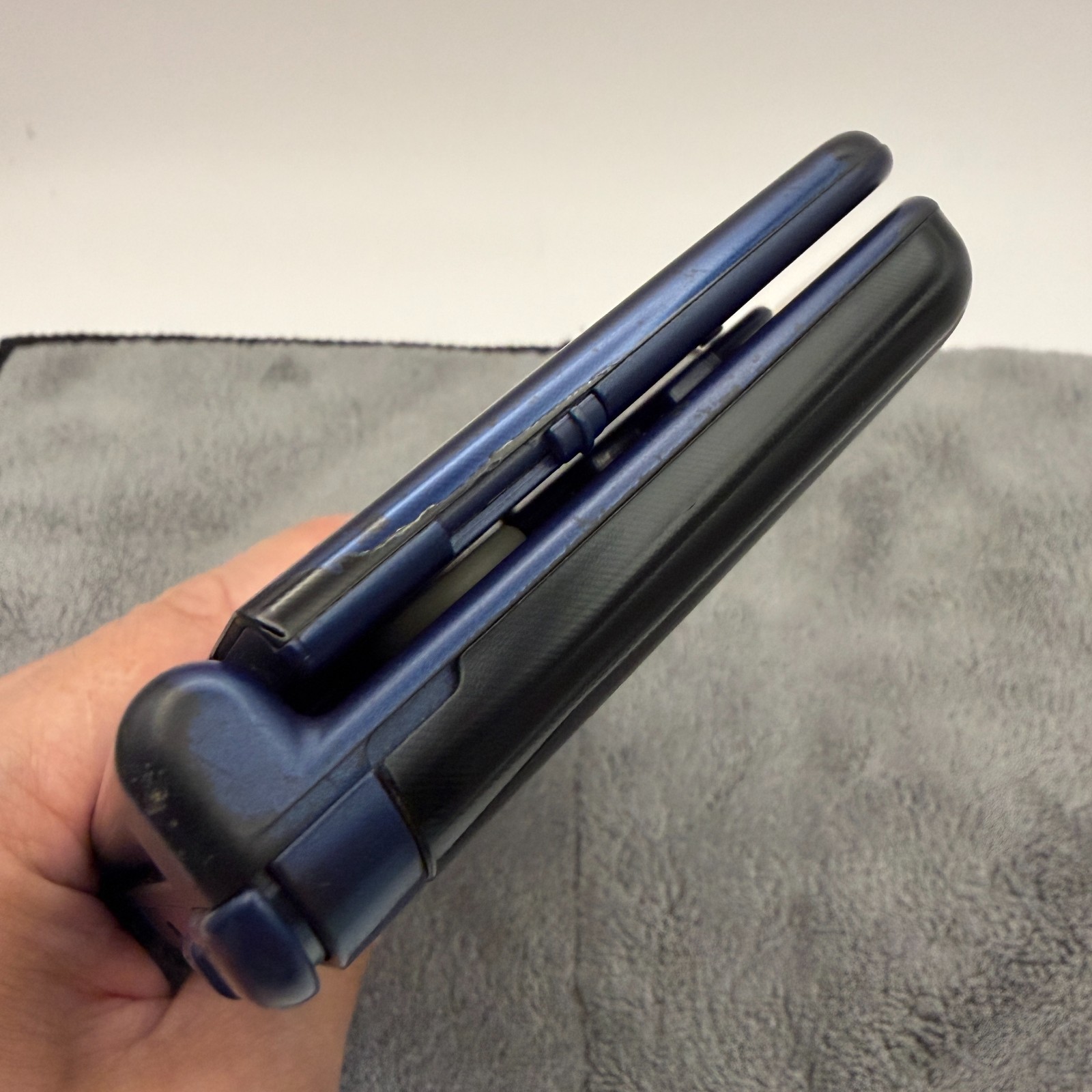 【DUAL IPS】【Excellent5】Rare New Nintendo 3DS LL XL Metallic Blue Game Console