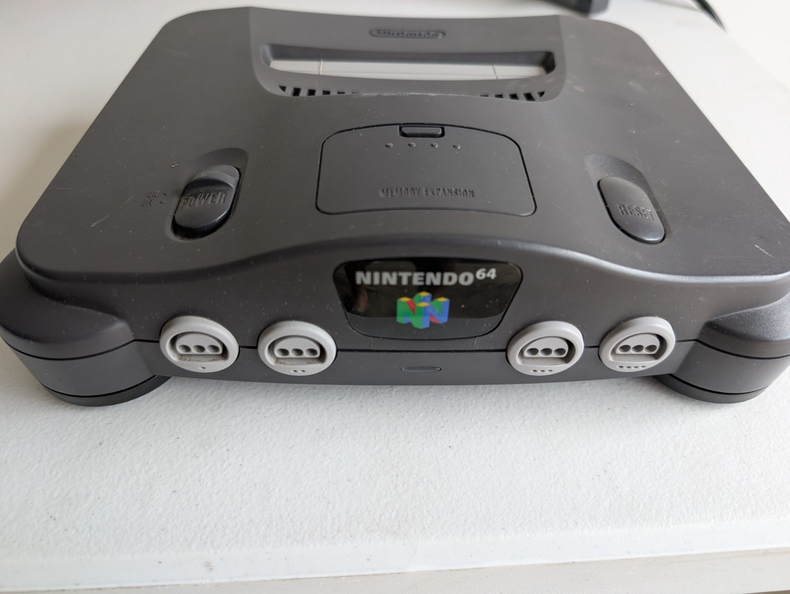 Nintendo 64 N64 Original System Console With 2 Original Controllers & Cords!