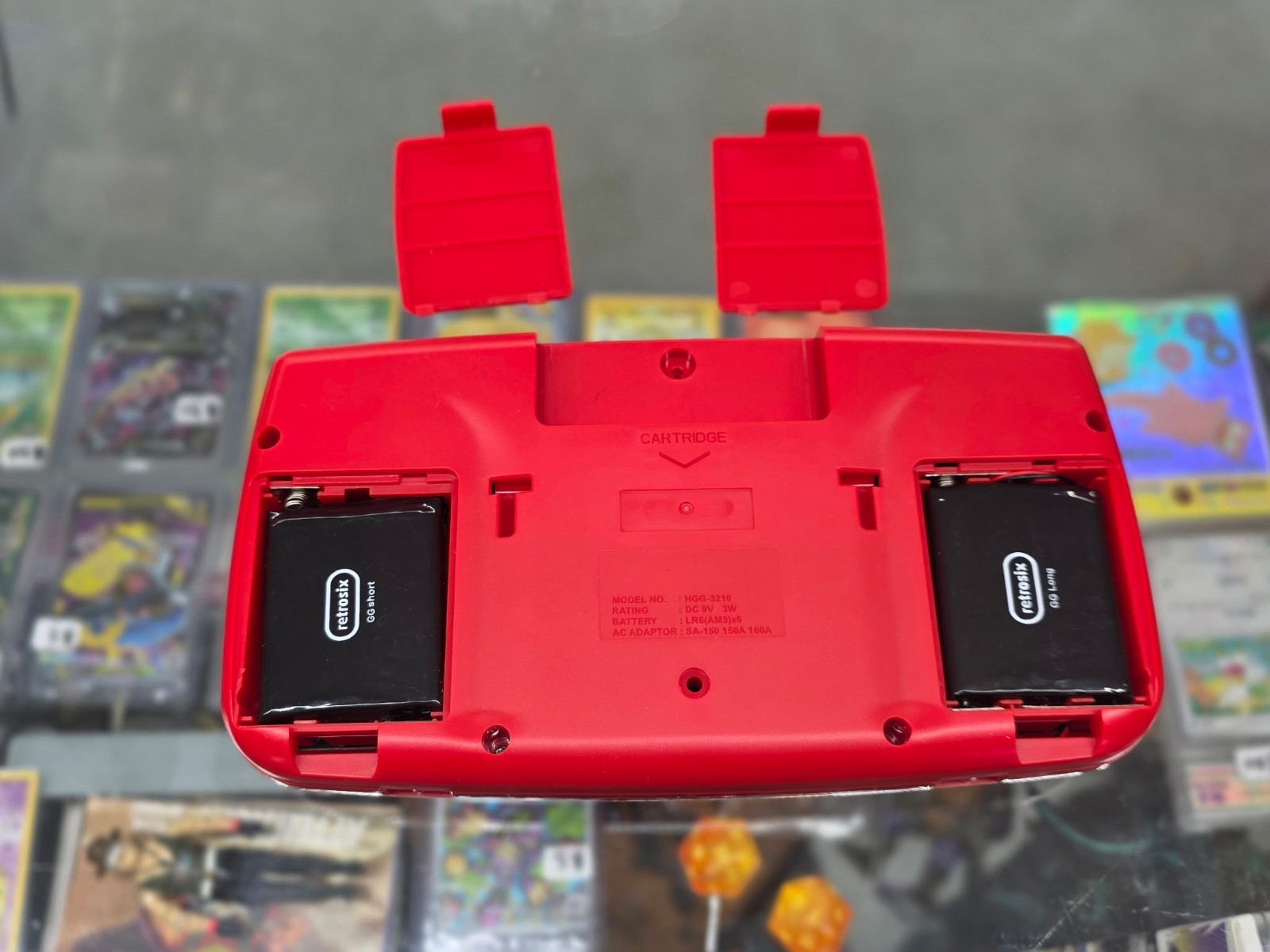 Game Gear Handheld (Has been reshelled, recapped, and uses a type c charger.)
