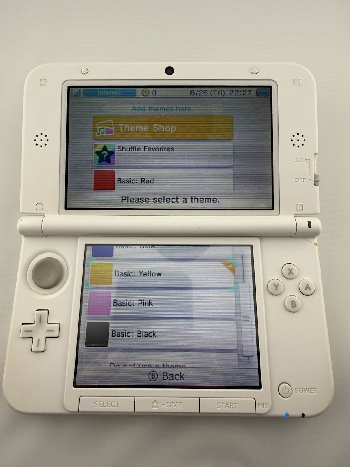 Nintendo 3DS XL LL Pearl White Excellent Condition Region Free