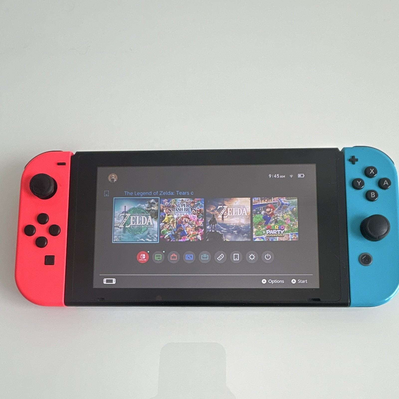 Nintendo Switch Console Neon Red/Blue Joy-Con, 32GB, 720p, Region Free