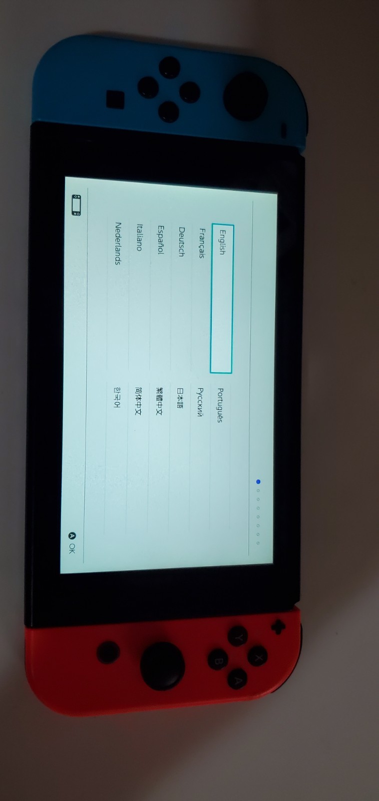 Nintendo Switch model (HAC-001) original 2017 V1