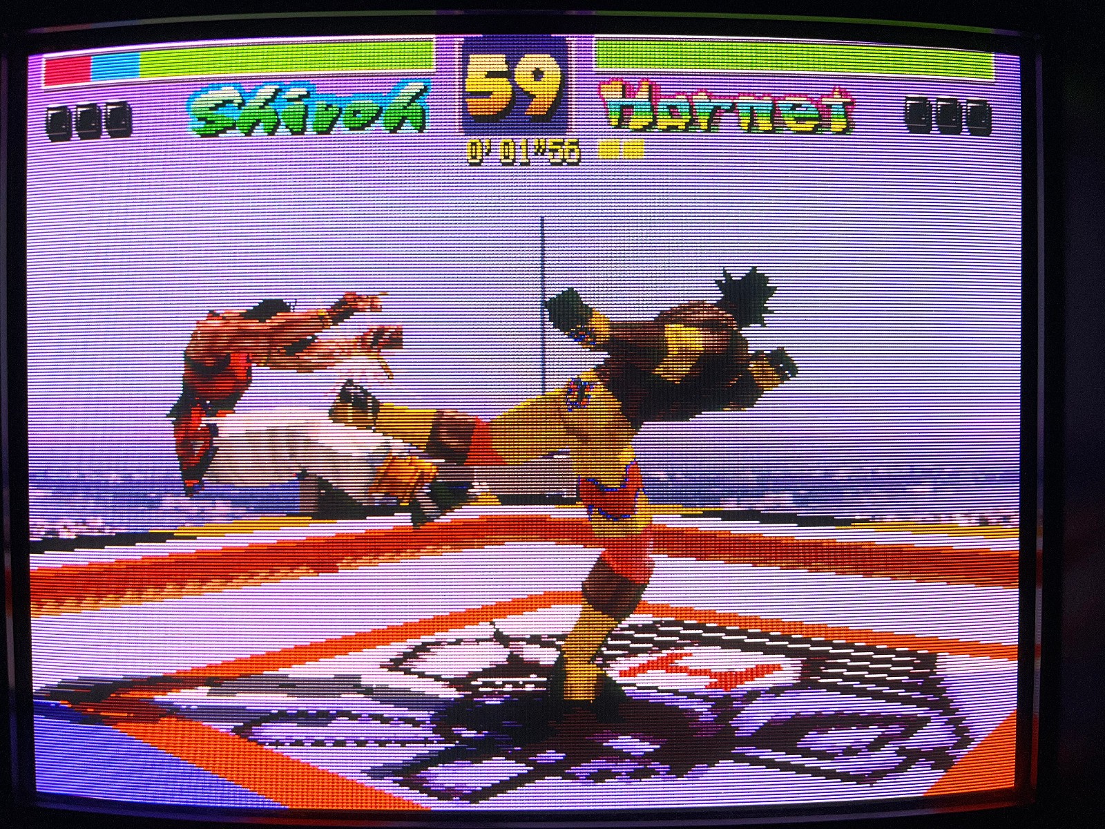 Fighters’ Impact Taito FX-1B System Arcade Game JAMMA PCB Japan