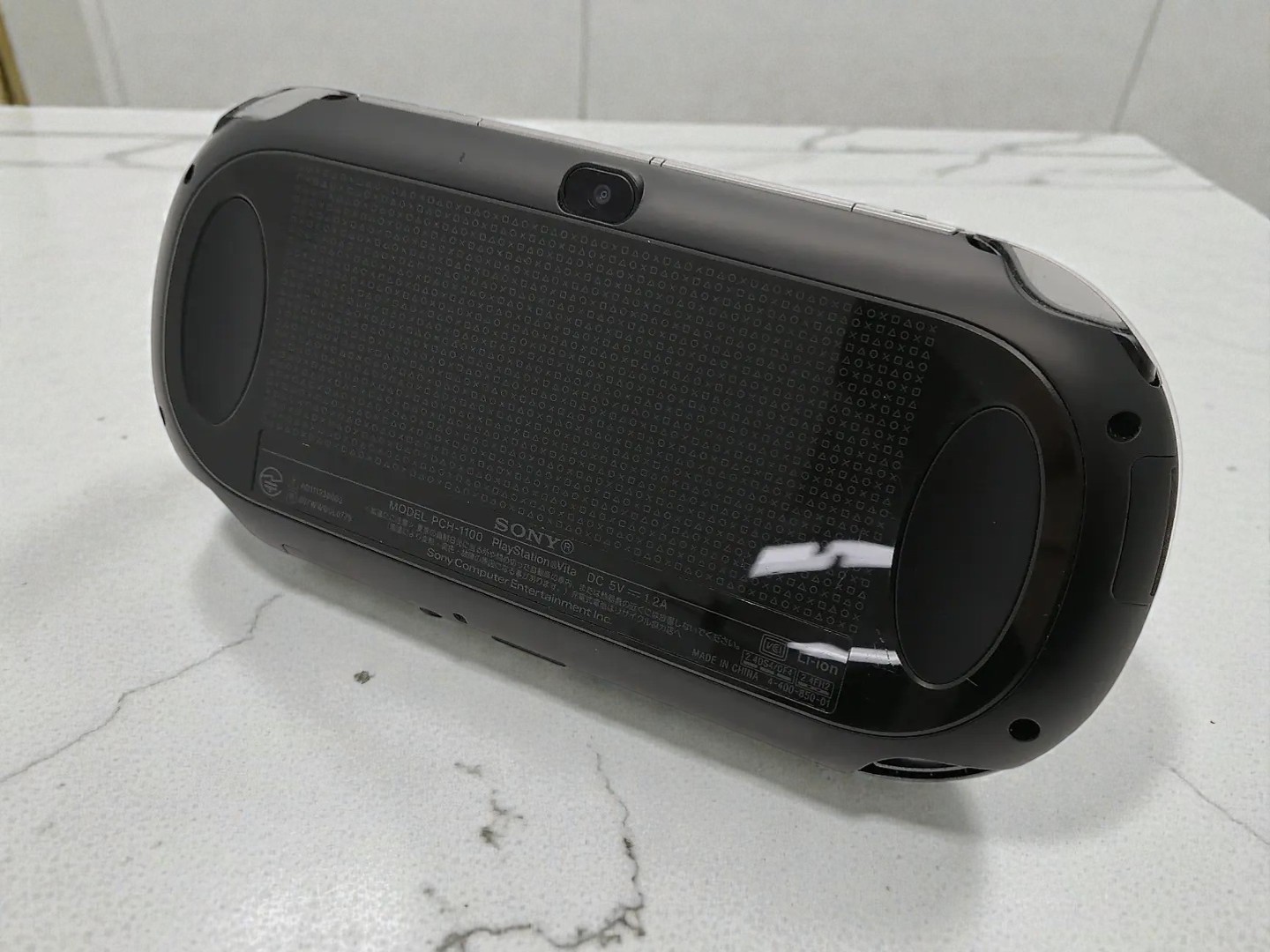 Sony PlayStation Vita 3G/Wi-Fi Crystal Black PCH-1100 Tested Used From JAPAN