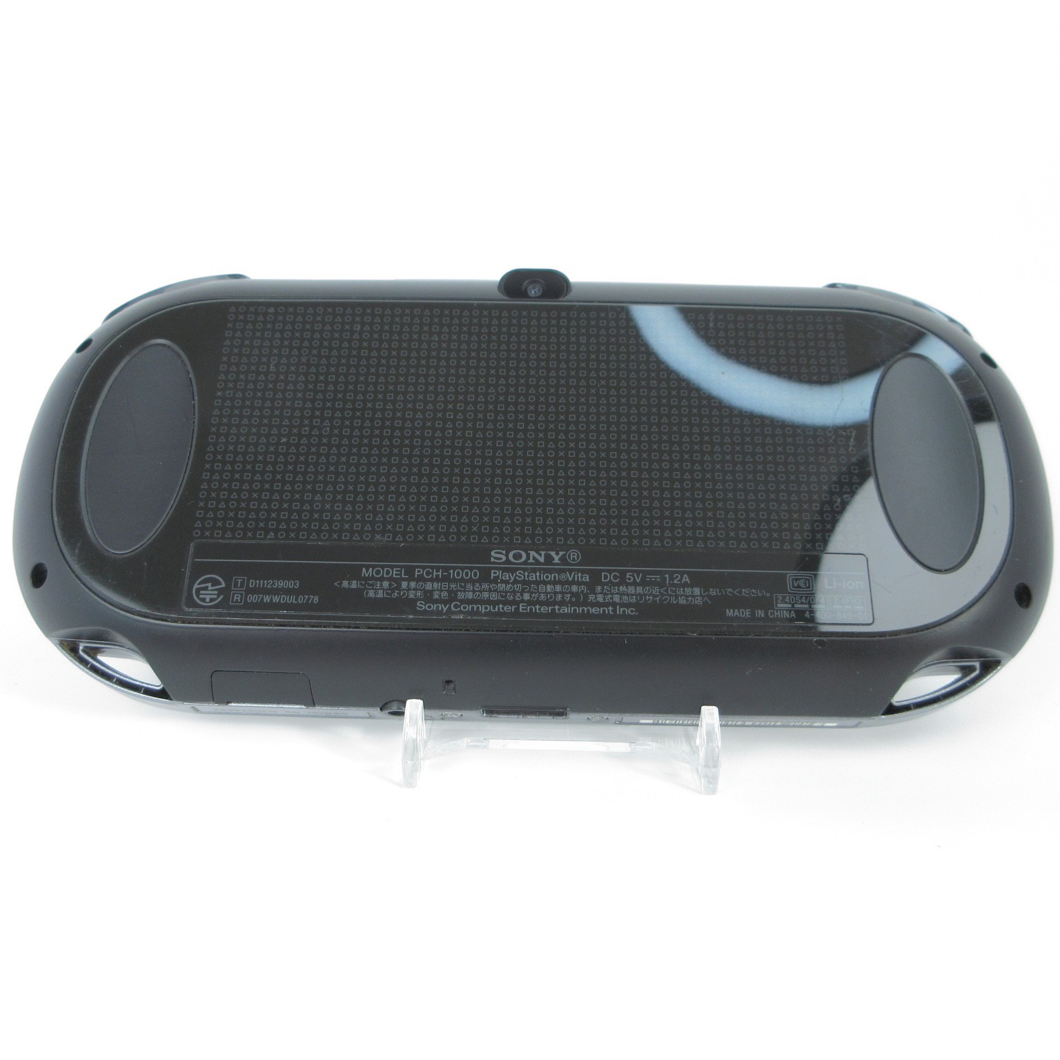 【Good】Sony PS Vita PCH-1000 Crystal Black Wi-Fi Model Console Only #RET1101/03