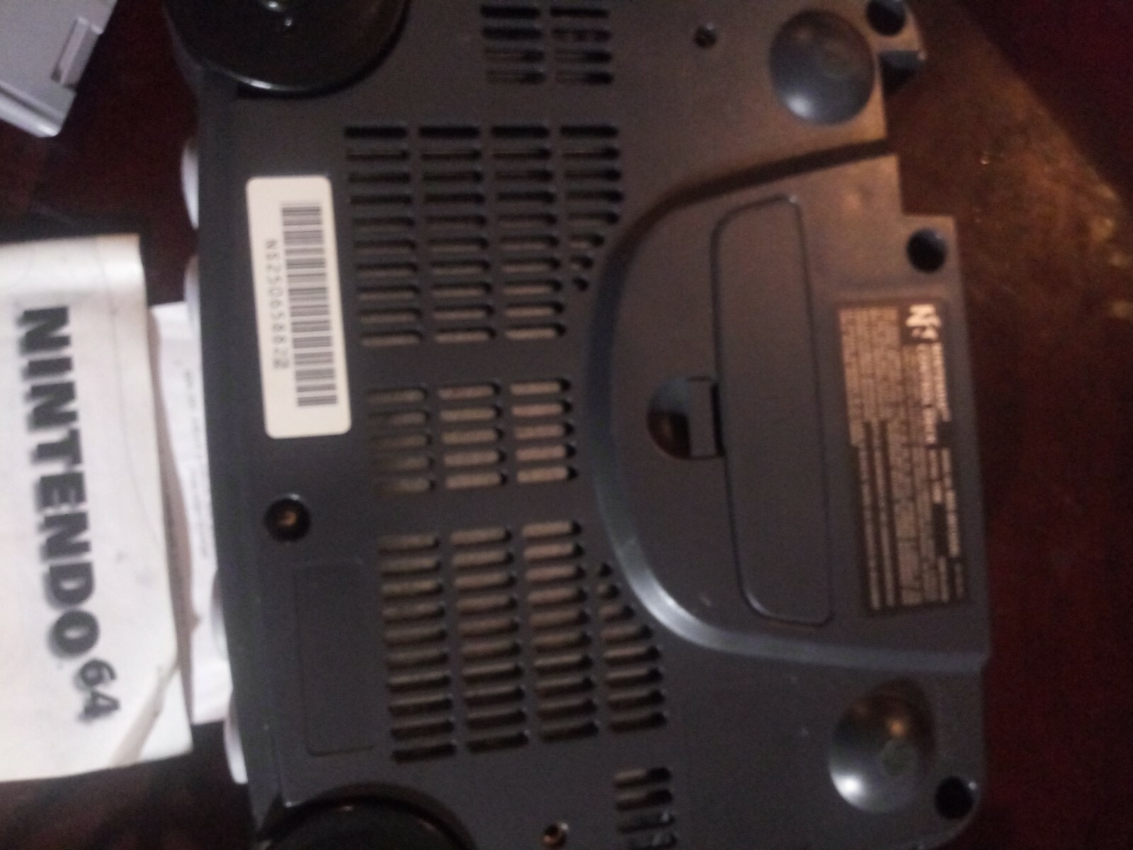 Nintendo N64 Original System Console with “New” ORIGINAL CONTROLLERS