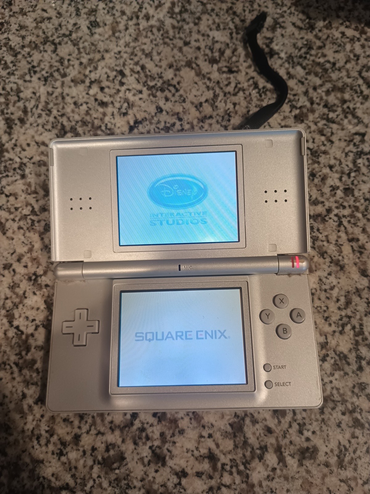 Nintendo DS Lite Launch Edition Silver Handheld System 11 Games