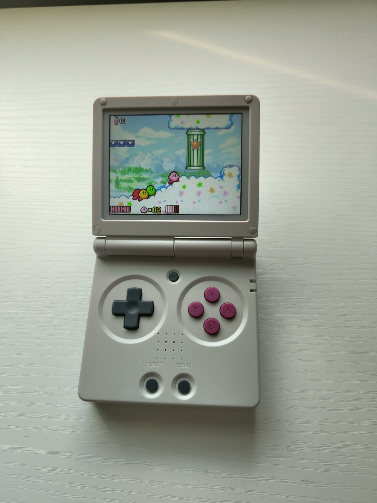 RG35XX SP Flip Anbernic Gray Linux Handheld Game Console