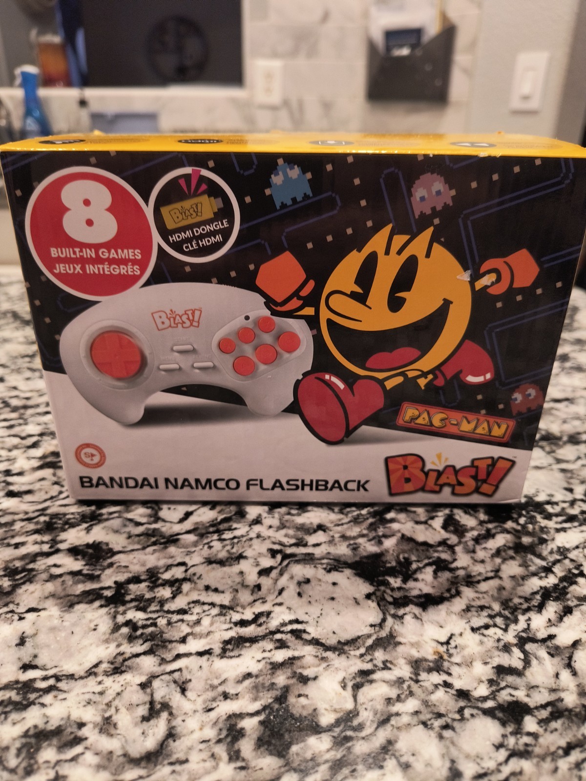 Bandai Namco Flashback Blast Pac-Man With 8 Built-in Games Brand New