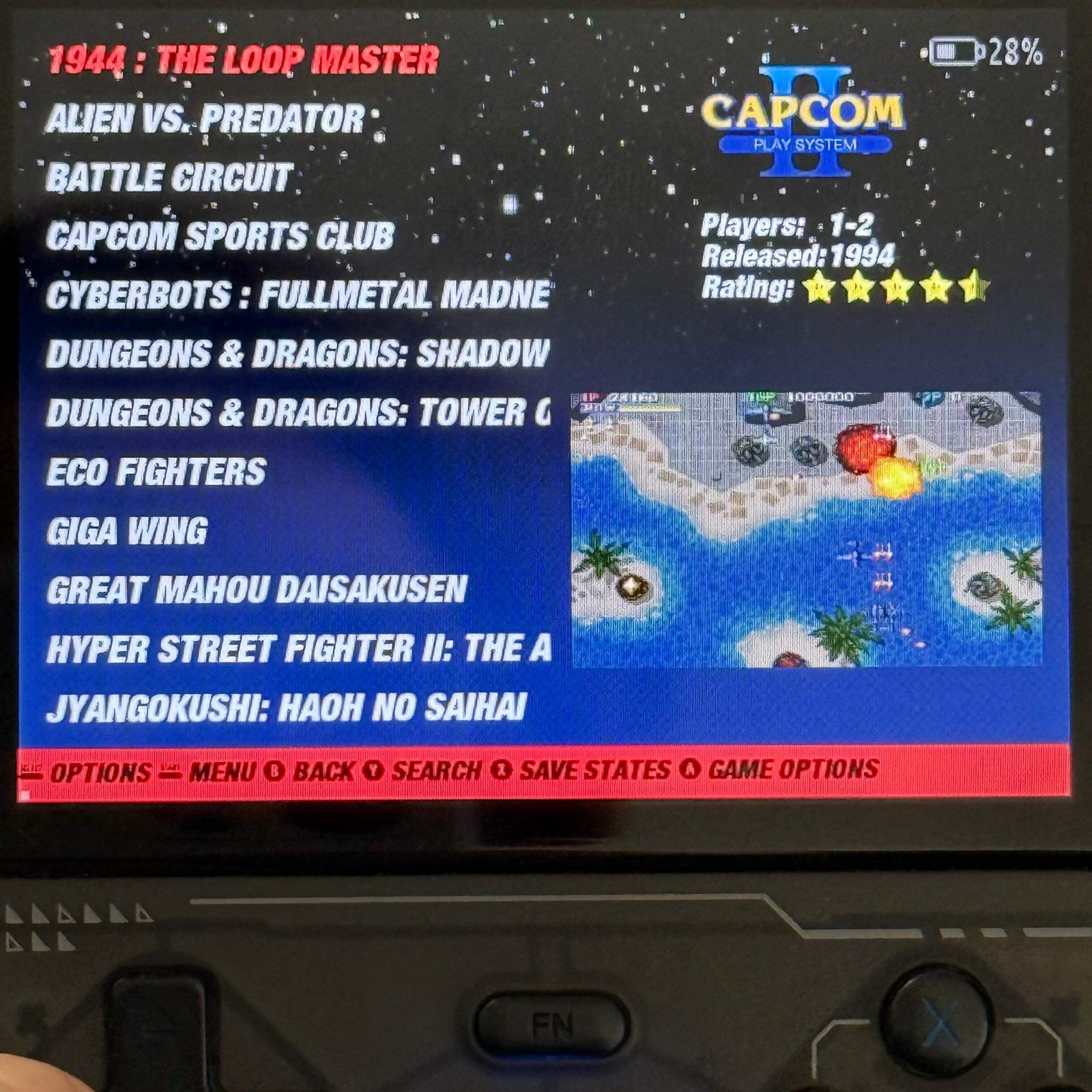 K36 Retro Handheld Game Console 16000+ Games Black 64gb Micro SD – Used A