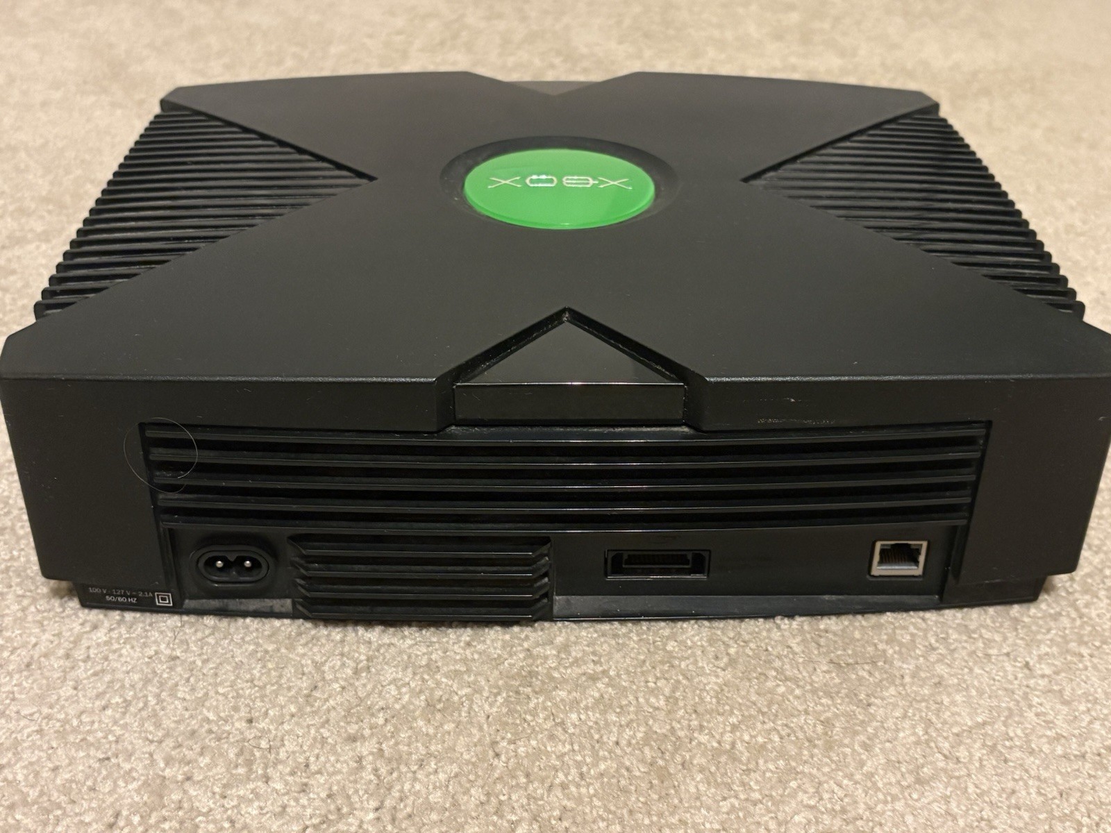 Original Xbox Console Bundle W/ OEM Controllers + 5 Games – READ DESCRIPTION