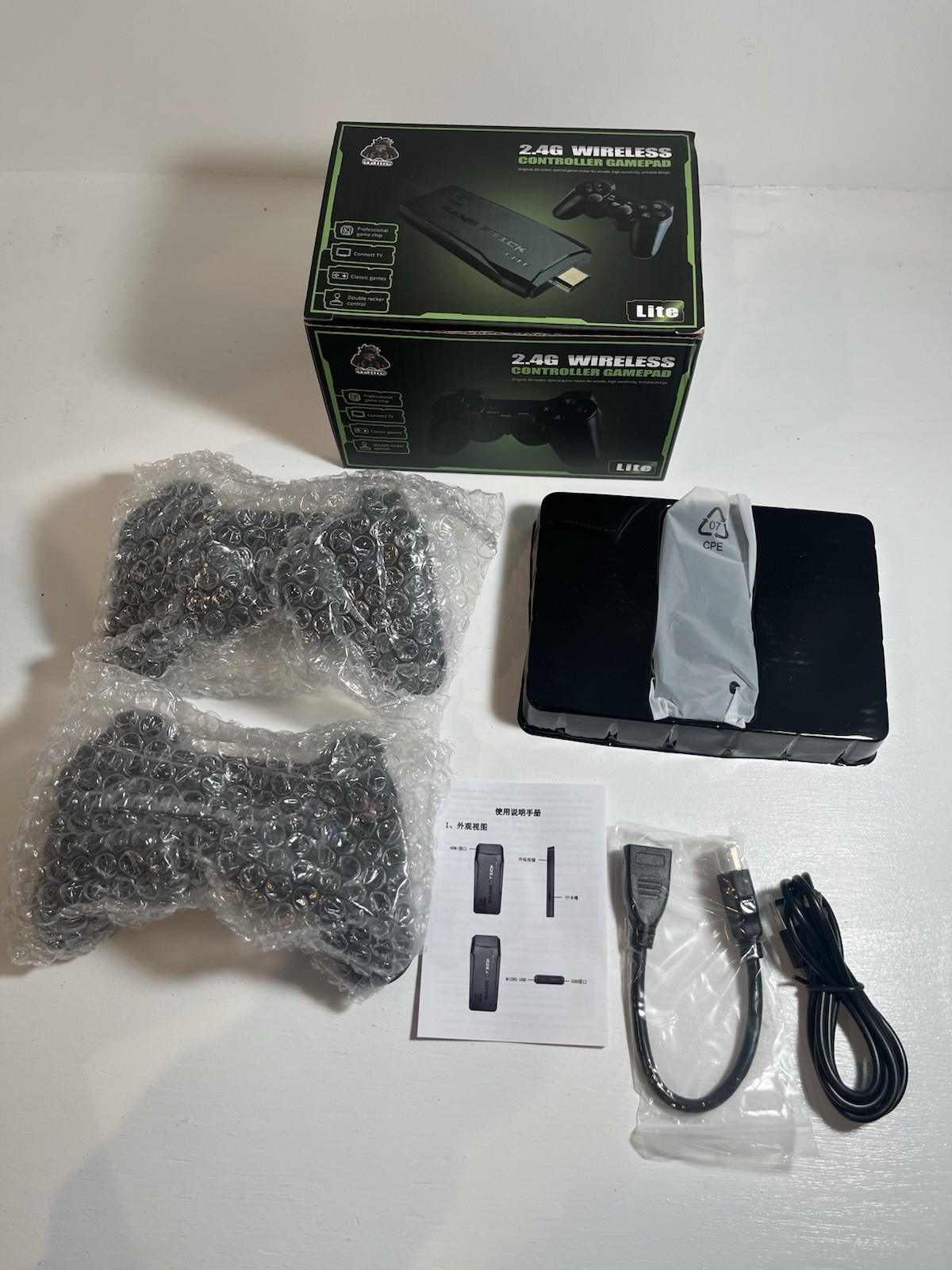 2.4G Wireless Controller Gamepad Lite – 4K Ultra HD Game Stick New