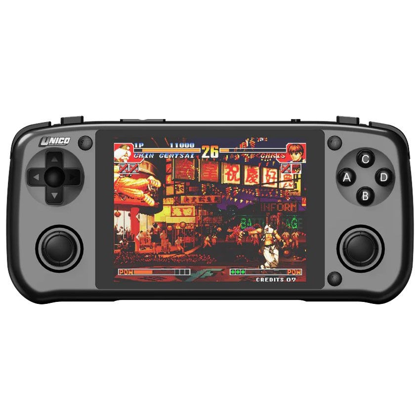 UNICO Retro Pocket Player with 40 SNK Games, King of Fighters, Metal Slug