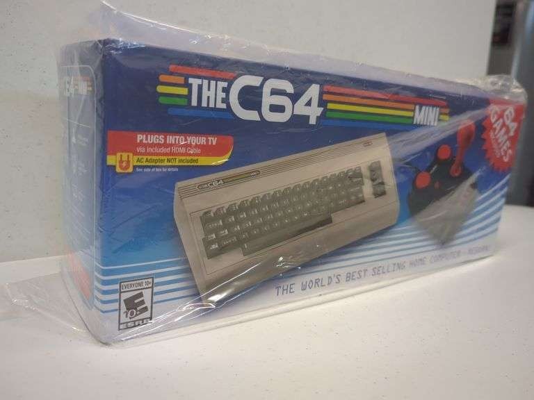 NEW / SEALED C64 Mini Retro Console-Includes 64 Built-in Games & Joystick