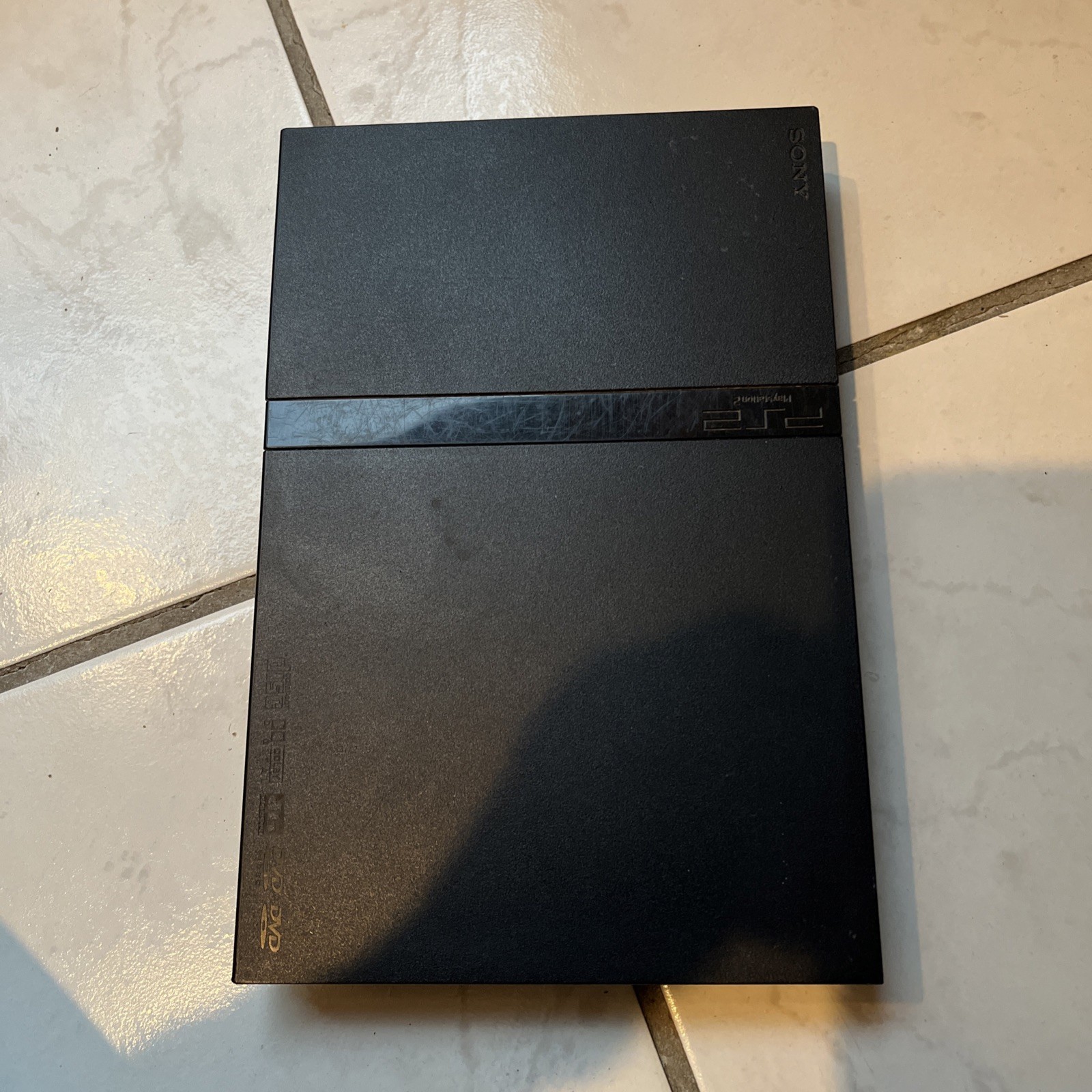 Sony PlayStation 2 Slim Line Version 77001 Console – Charcoal Black