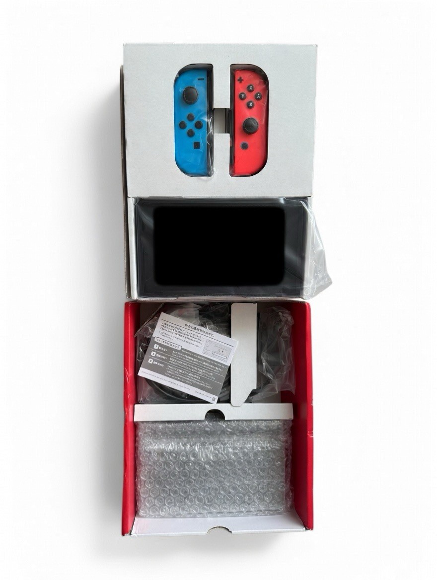 Nintendo Switch Black (JAP VERSION) Console Gray JoyCons *NEW -See Box* US PLUG