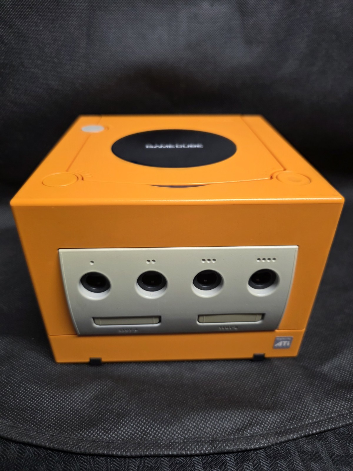 Nintendo Spice Orange Japanese Gamecube Console Bundle w/ 3 Games – TESTED
