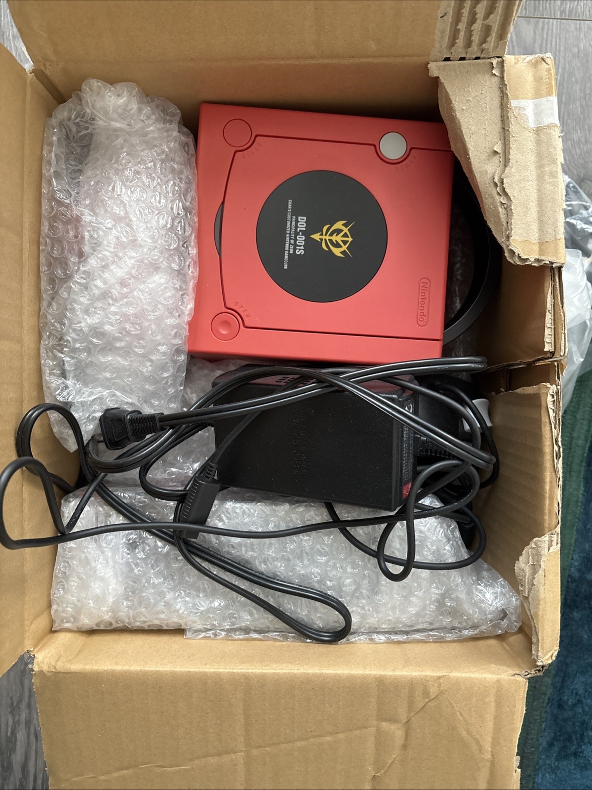 Nintendo Gamecube Char’s Customized DOL-001 Non-Boxed NTSC-J /US Region GUNDAM Z