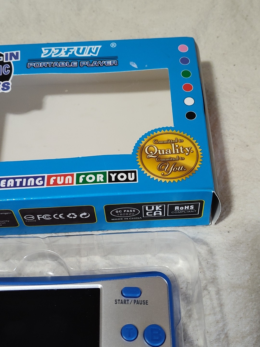 Handheld Games for 2.5” Color Screen Preloaded 168 Classic Retro D22