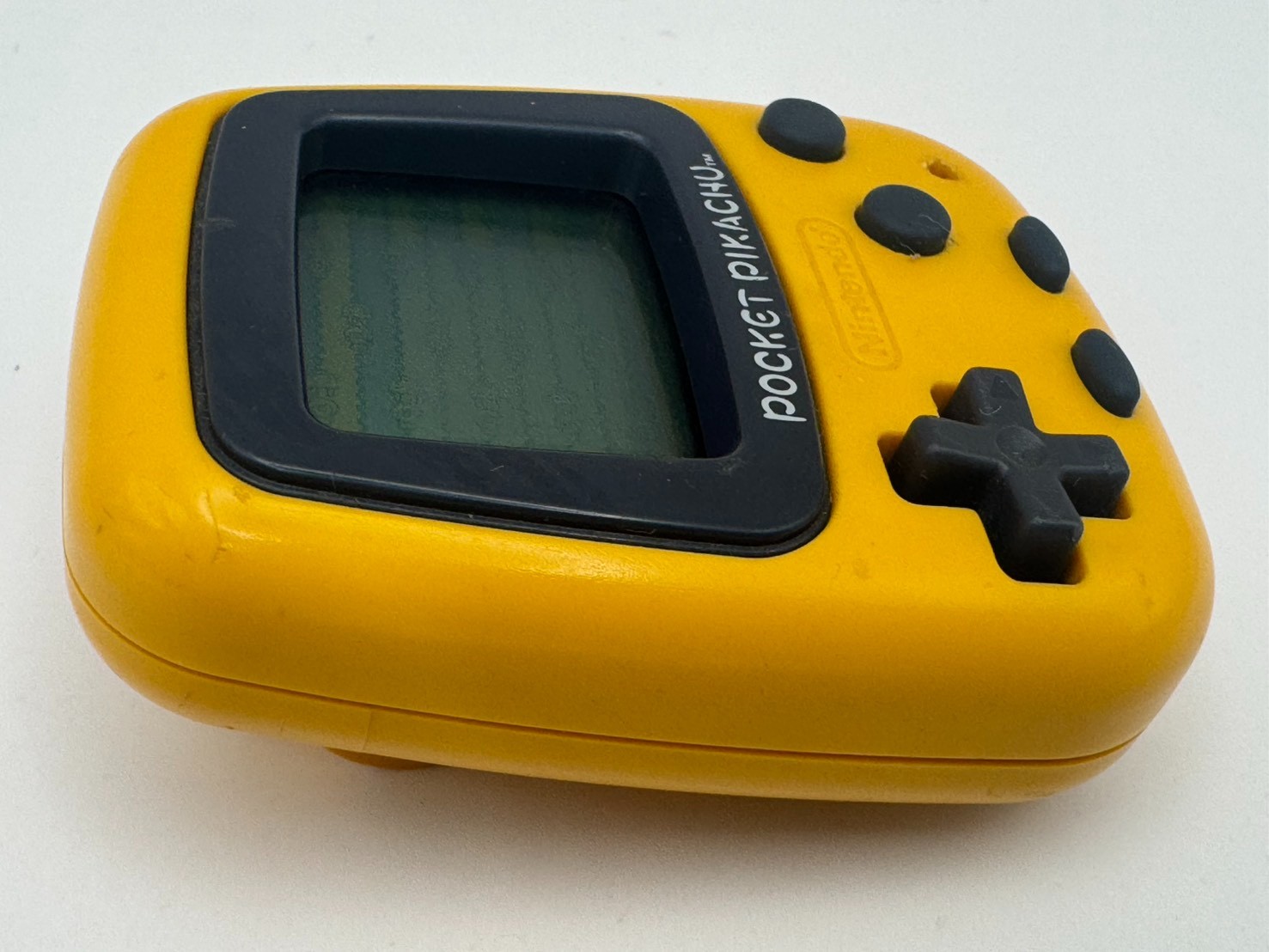 Nintendo Pocket Pikachu Yellow Pedometer Virtual Pet Tested Japan