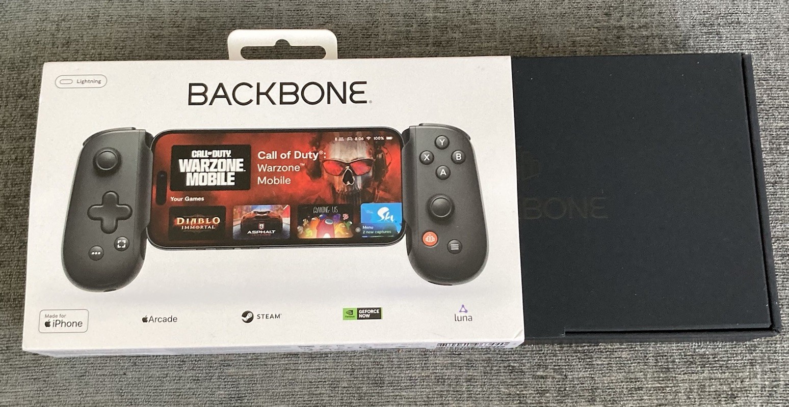 Backbone One (2nd Gen) Gaming Controller for iPhone Lightning Port Black New