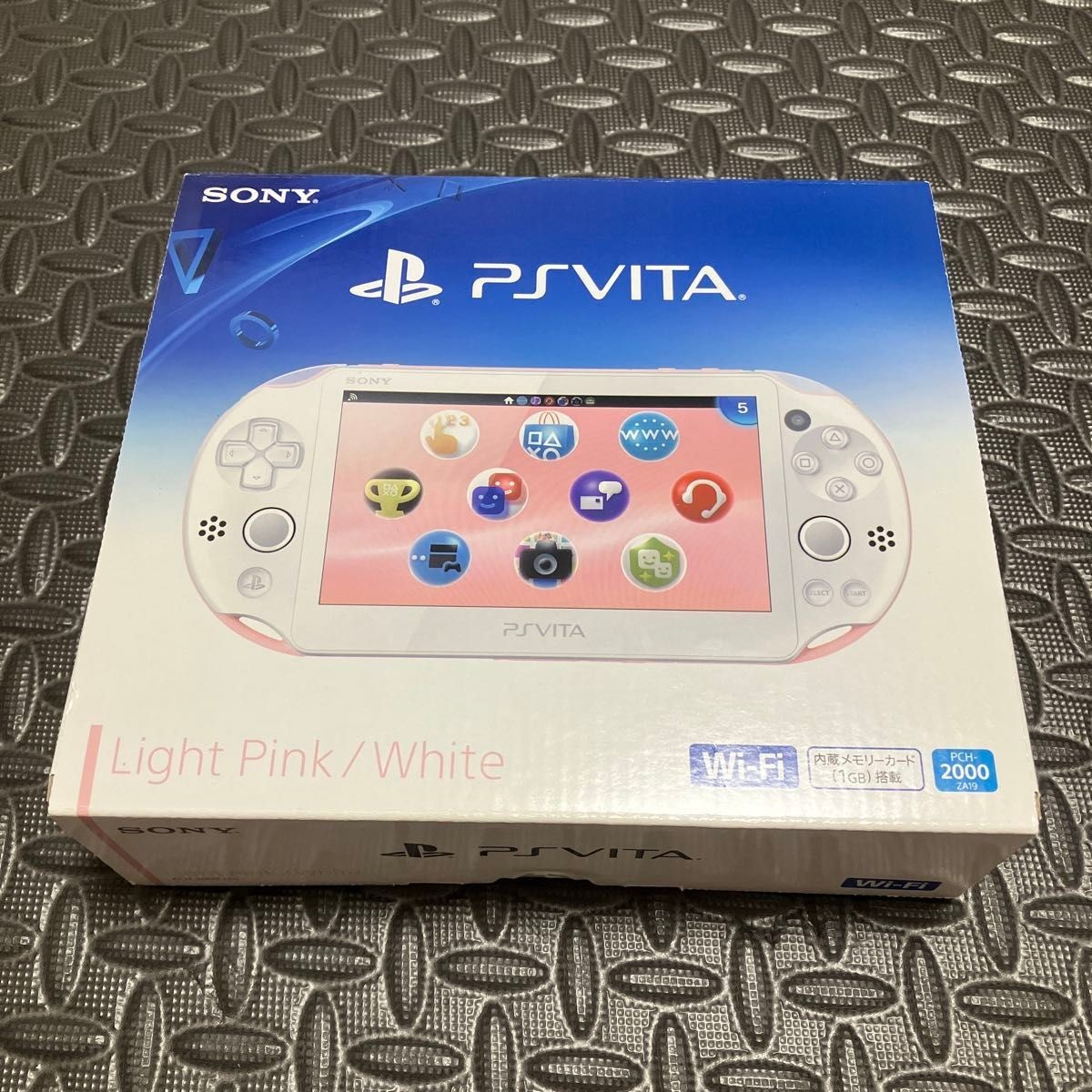 Near Mint PS Vita Light Pink White PCH 2000 ZA19 Console Charger Slim JP
