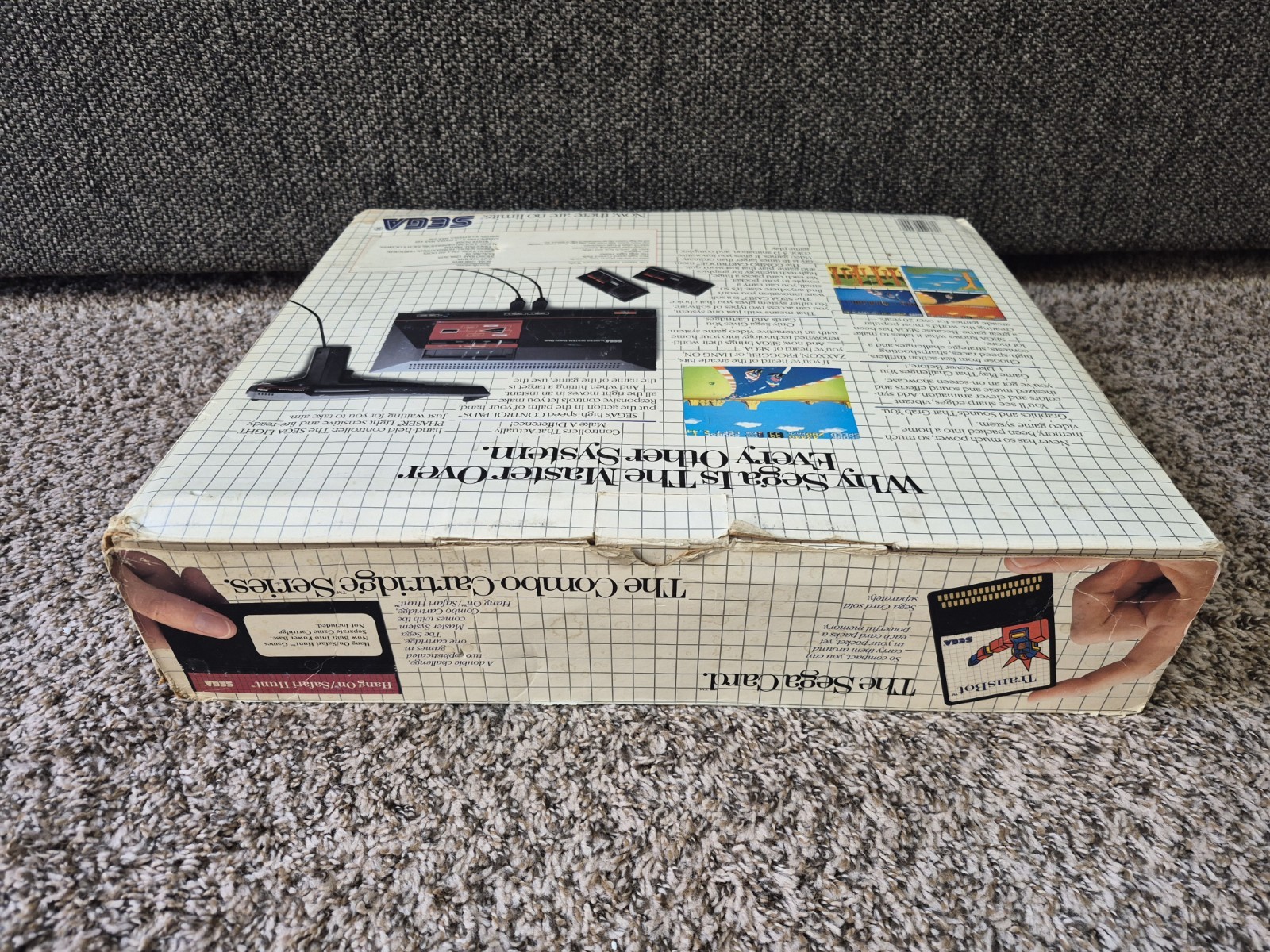 Sega Master System Console Complete in Box CIB TESTED WORKING