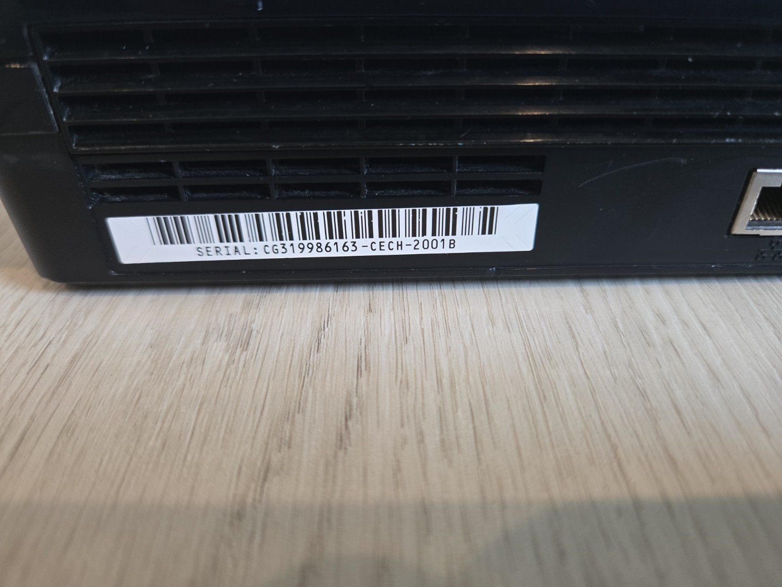 Sony PlayStation 3 PS3 Slim Console 250GB 2001B Controller & Cables Working!
