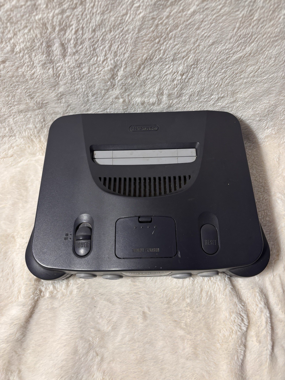 Nintendo 64 System 32MB Home Console – Charcoal Gray TESTED WORKING