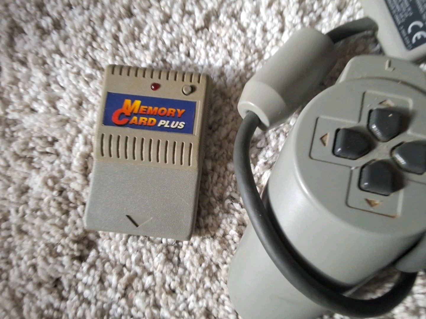 Sony PlayStation 1, No Power Cord And 2 Controllers And Memory Card Not Tested