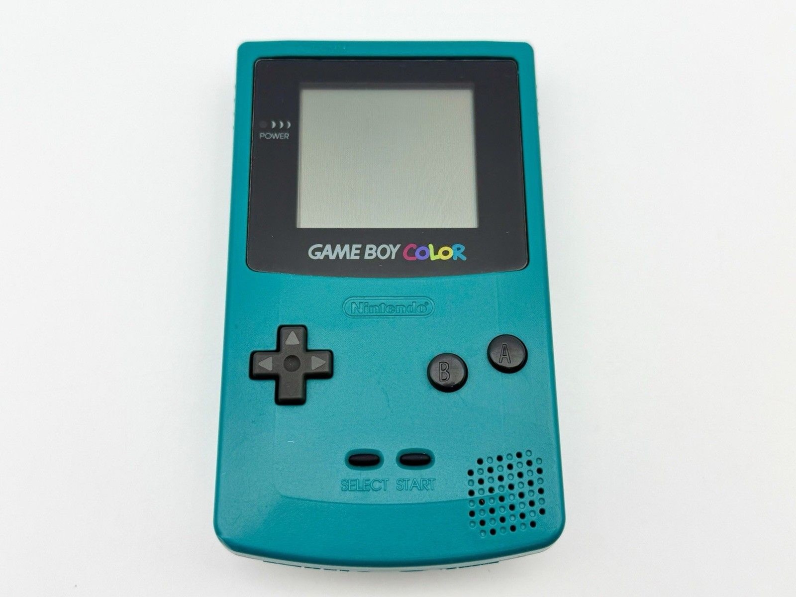 Nintendo Gameboy Color GBC Teal Blue CGB-001 Handheld System W/ Tetris – See Pic
