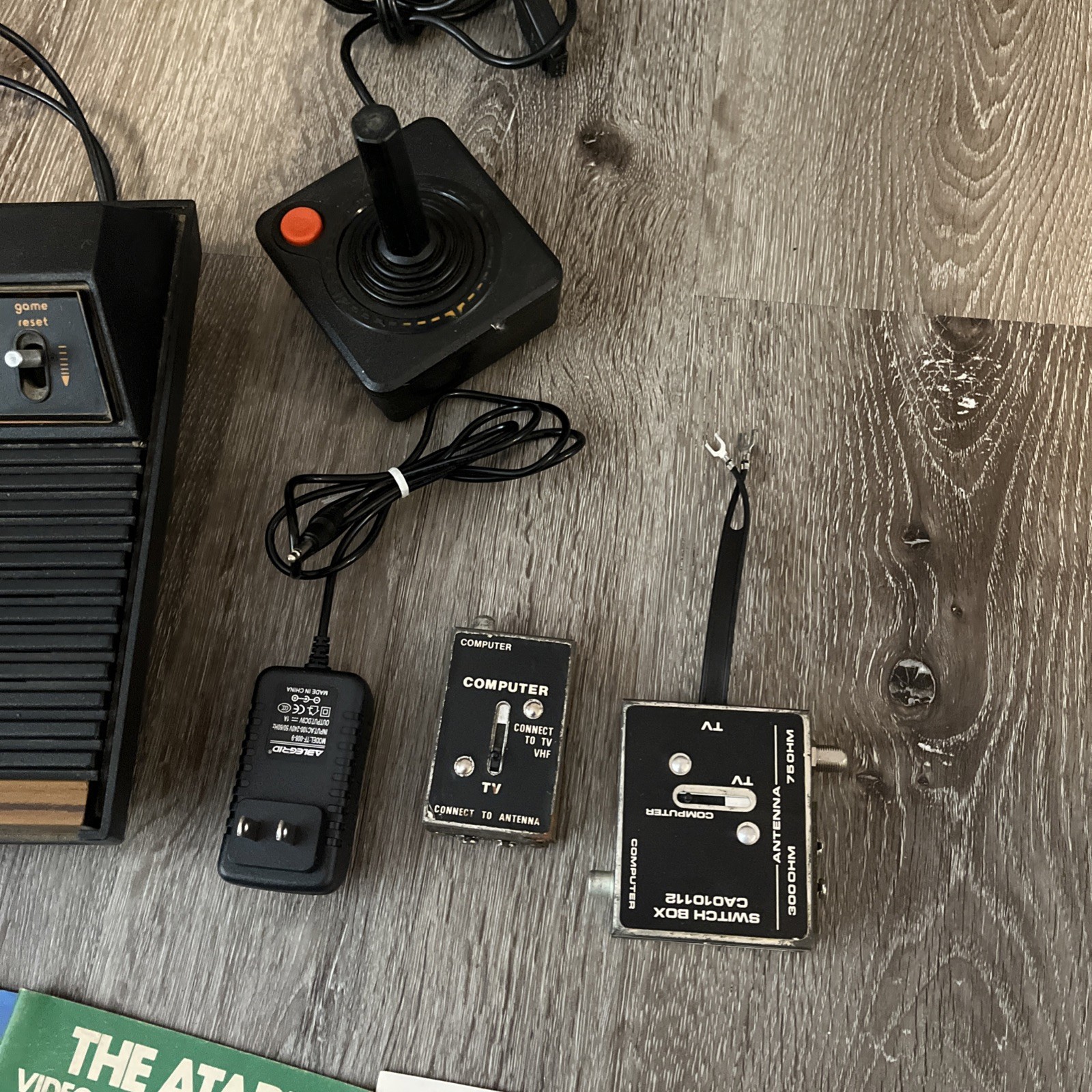 Atari CX-2600 Console W/Controllers, Cables & Lots Xtra See Pics & Description