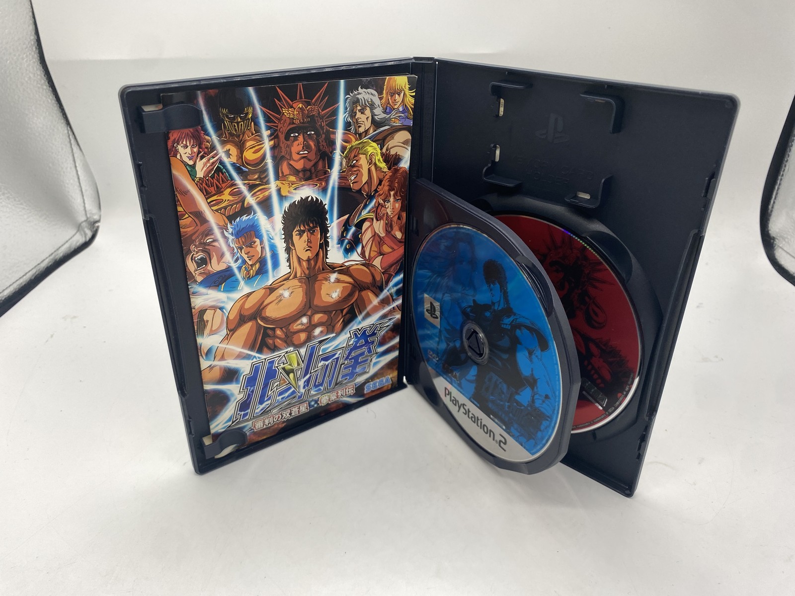 PS2 Console w/ Hokuto no Ken & Shinpan no Souseisei set SCPH-70000 JP Ver.