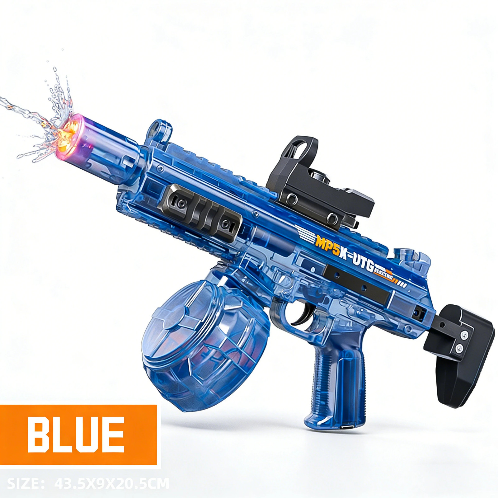 Simulated Firing and Recoil Electric Water Gun Toys Children Automatic Sensor Li