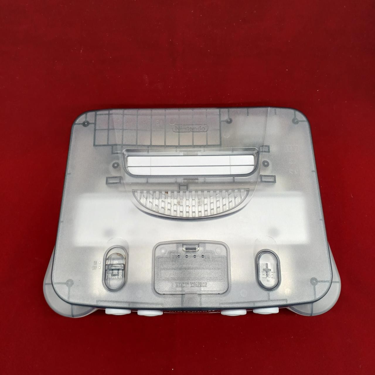 NINTENDO64 JUSCO Limited Clear Gray Model NUS 001 NINTENDO