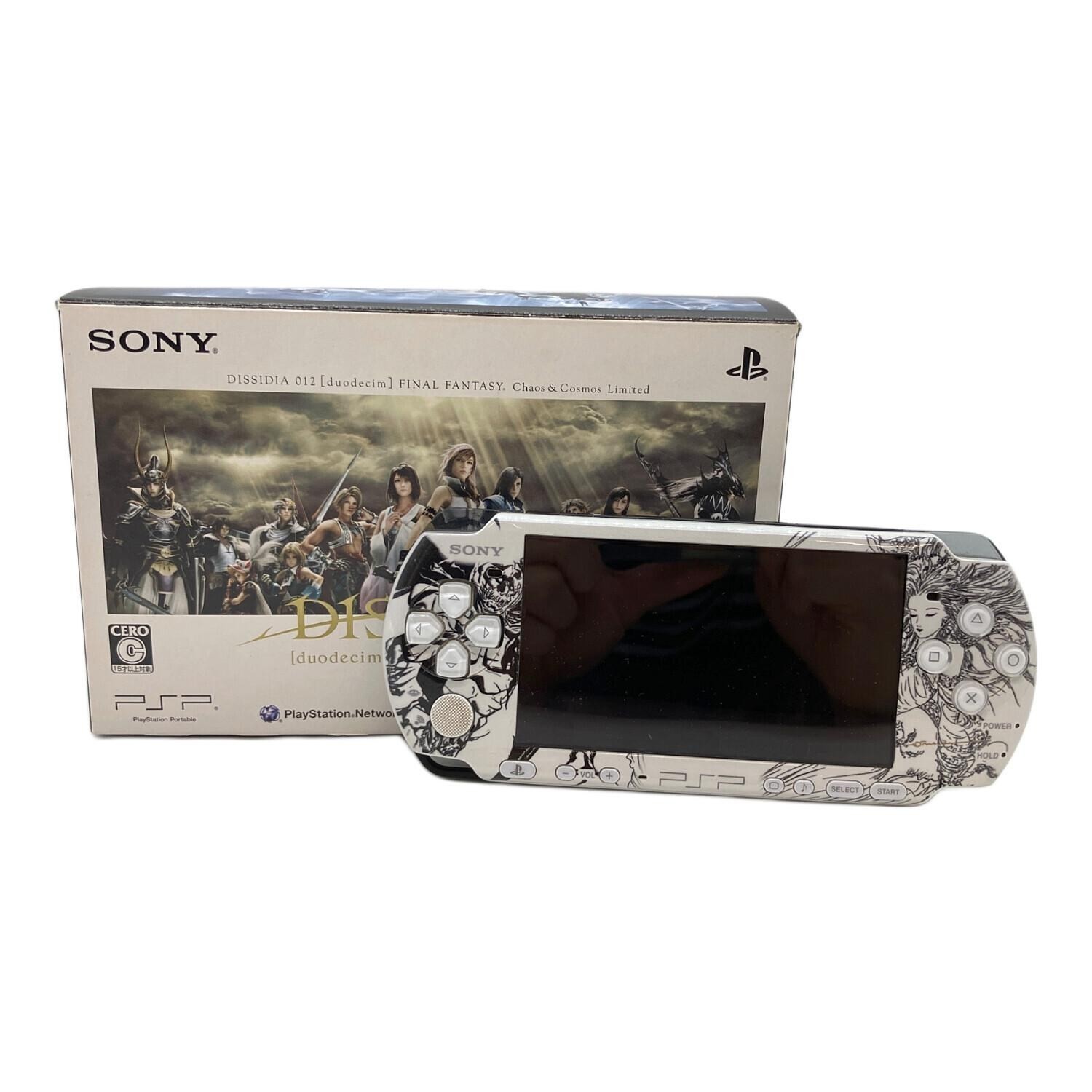 PSP 3000 DISSIDIA 012 Final Fantasy Chaos Cosmos Limited Set A2293