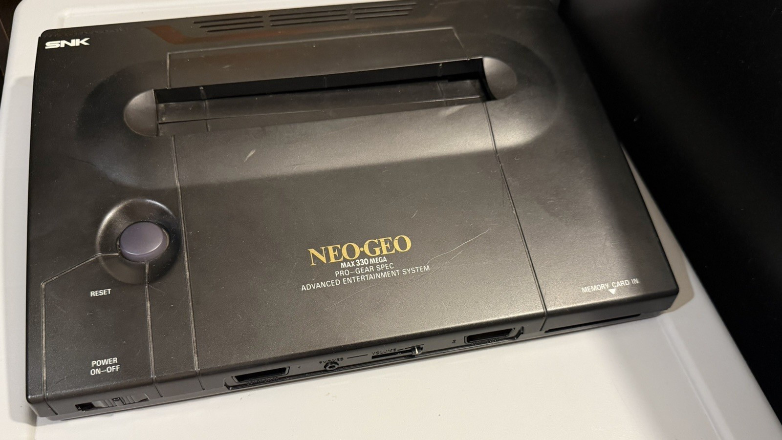 Neo Geo AES US Gold System Console SNK Please Read Low Serial