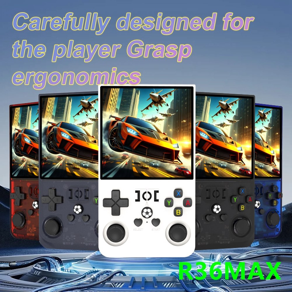 R36MAX 128GB 4.0″” IPS Screen Retro Portable Game Console L3786