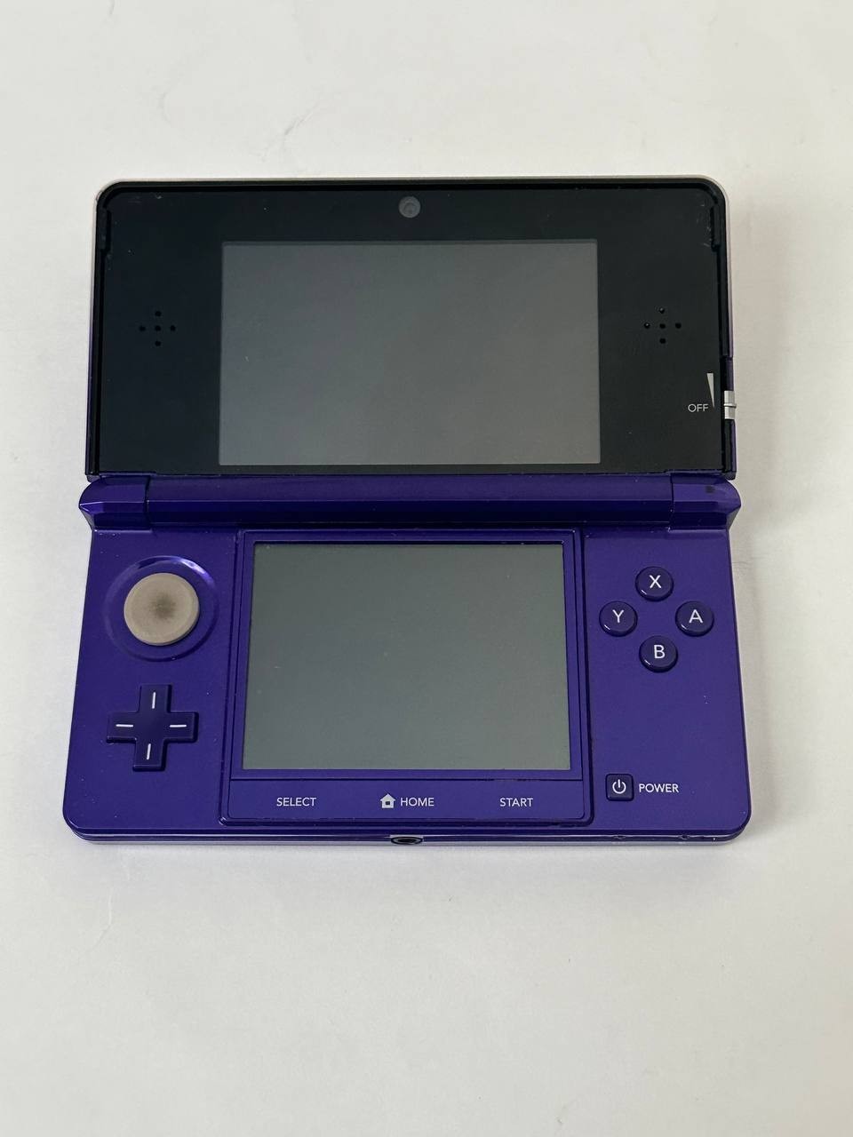 Nintendo 3DS Midnight Purple System + Charger Games 64GB SD OG Imserts Booklets